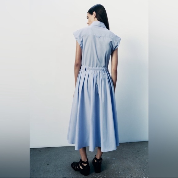 Zara Poplin Dress - Picture 7 of 9
